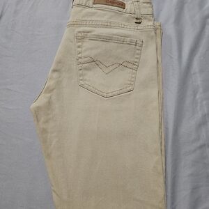 Carbon Beige Skinny Men's Jeans